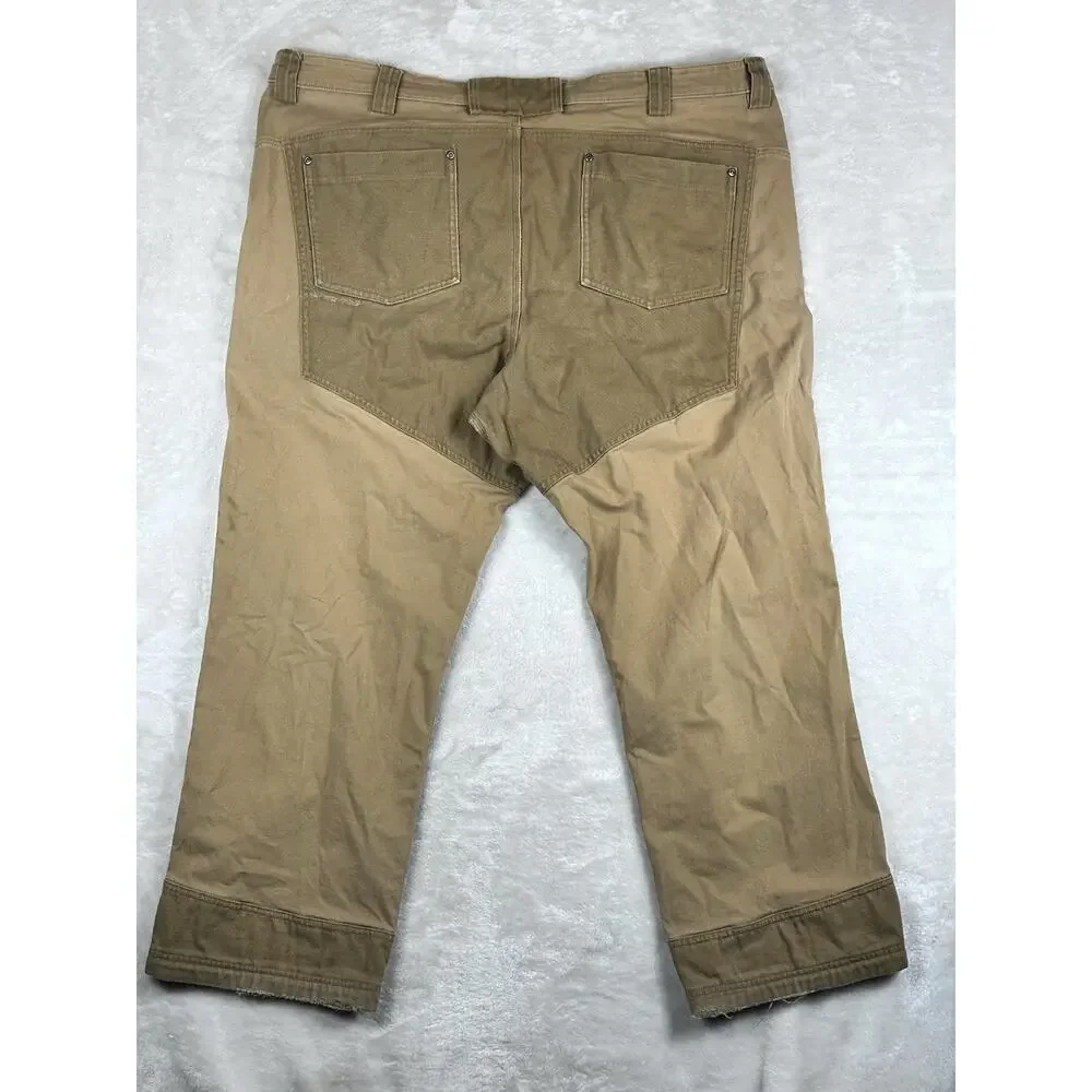 Duluth Flex Fire Hose Pants Mens 48x30 Double Knee Uplander Utility Brush Huntin